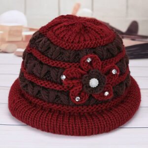 উষ্ণ বোনা উলের টুপি